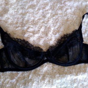 Agent Provocateur mesh and lace bra, 32DD
